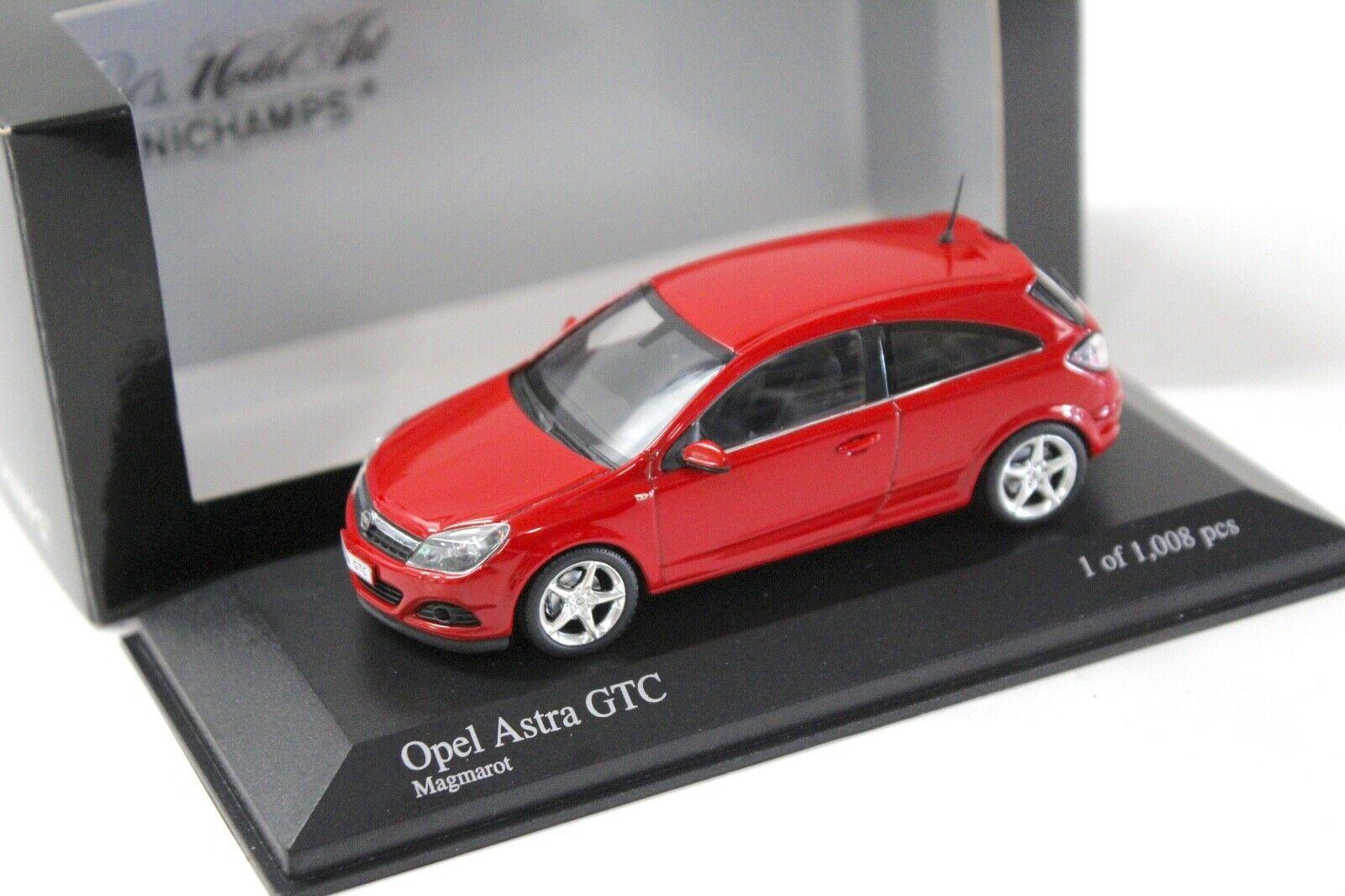 ID 34760 orig 2.jpg 1:43 Minichamps Opel Astra H GTC Magma red 2005