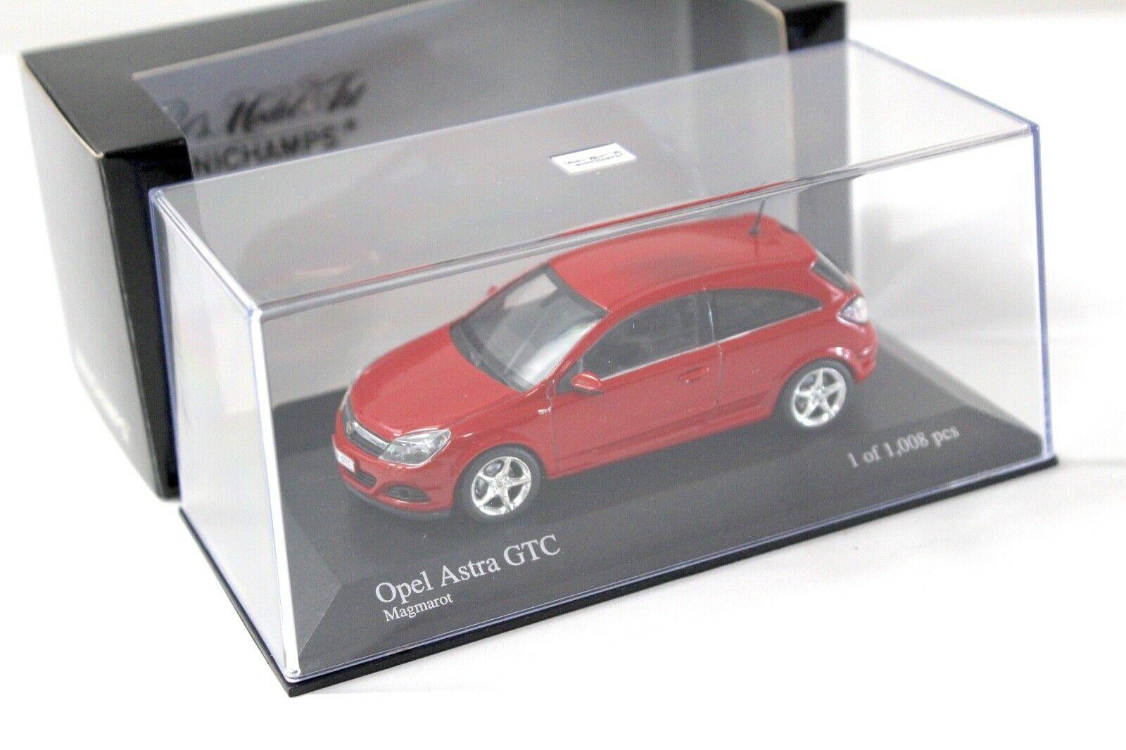 1:43 Minichamps Opel Astra H GTC Magma red 2005