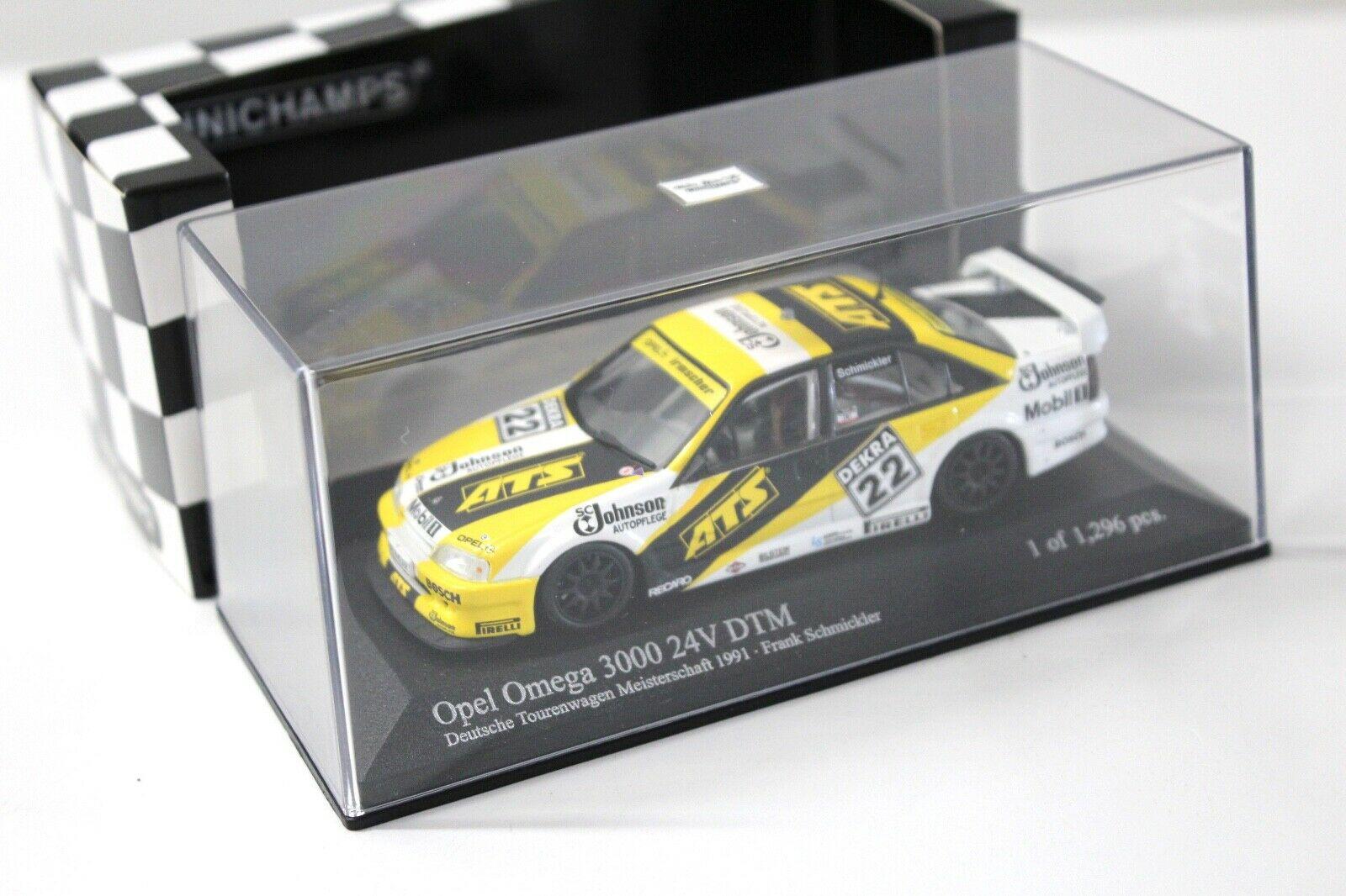 1:43 Minichamps Opel Omega 3000 24V DTM Schmickler #22