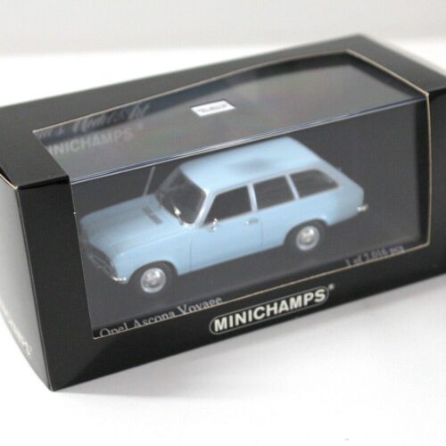 1:43 Minichamps Opel Ascona Voyage light blue