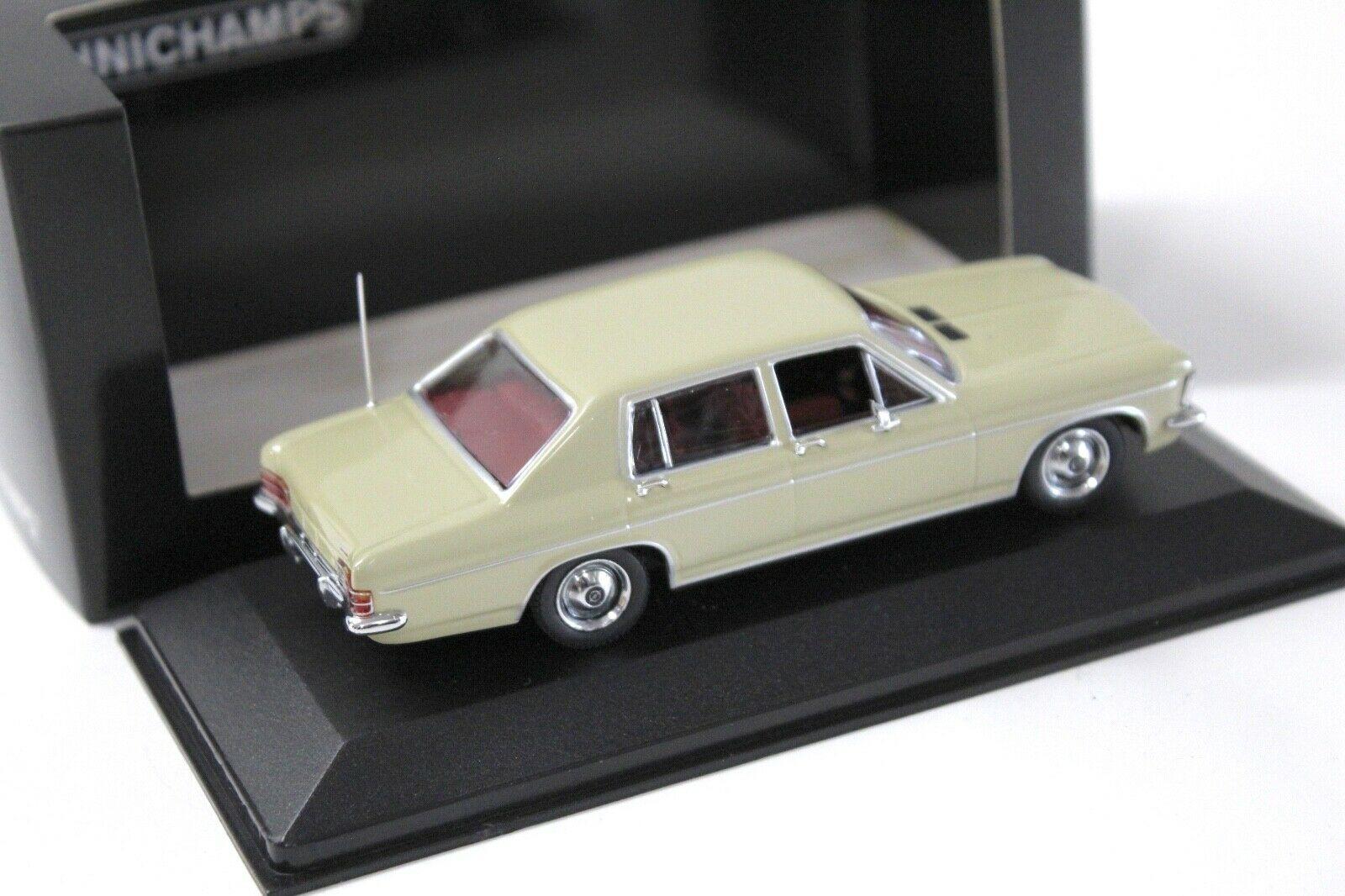 1:43 Minichamps Opel Admiral Limousine 1969 Sierra beige