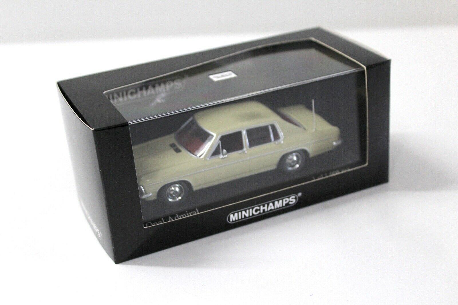 1:43 Minichamps Opel Admiral Limousine 1969 Sierra beige
