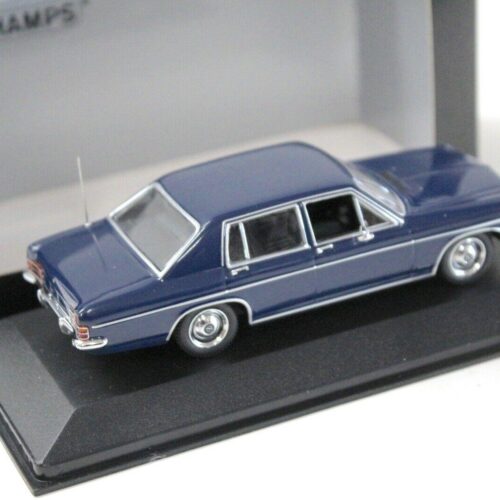 1:43 Minichamps Opel Kapitän Limousine 1969 Nocturno blue