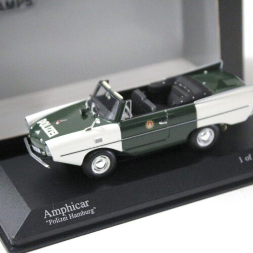 1:43 Minichamps Amphicar 1965 POLIZEI Hamburg