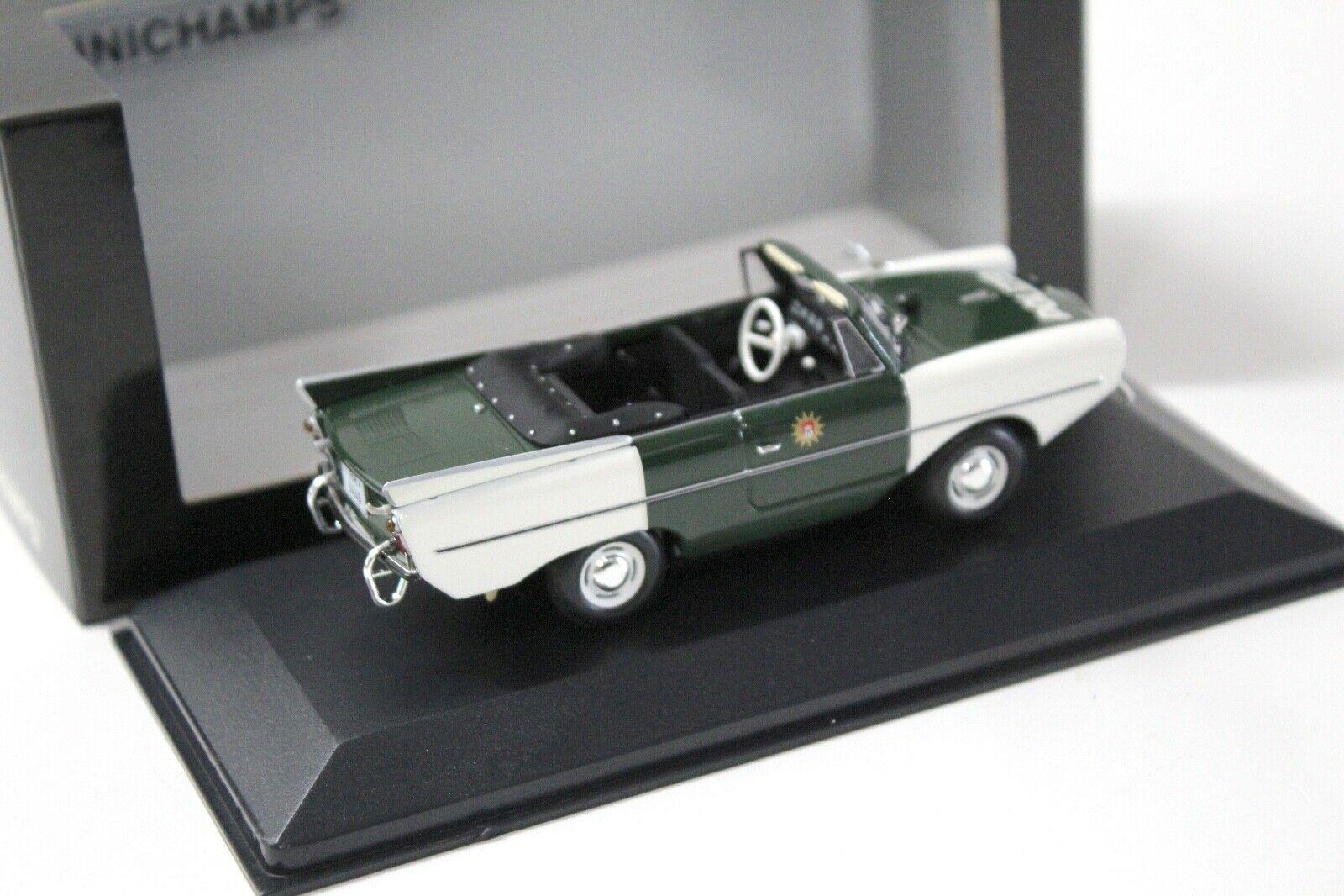 1:43 Minichamps Amphicar 1965 POLIZEI Hamburg