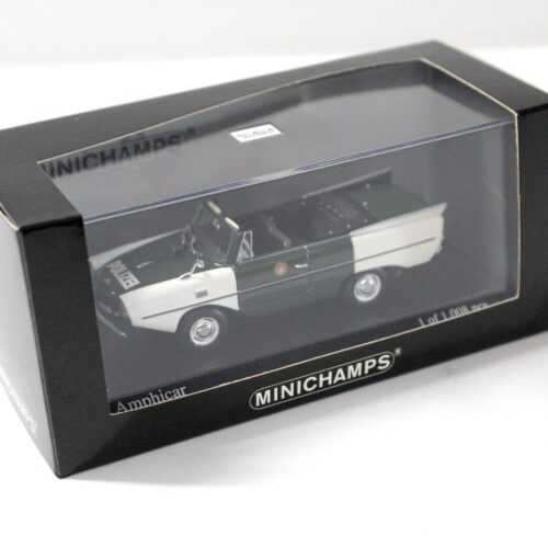 1:43 Minichamps Amphicar 1965 POLIZEI Hamburg