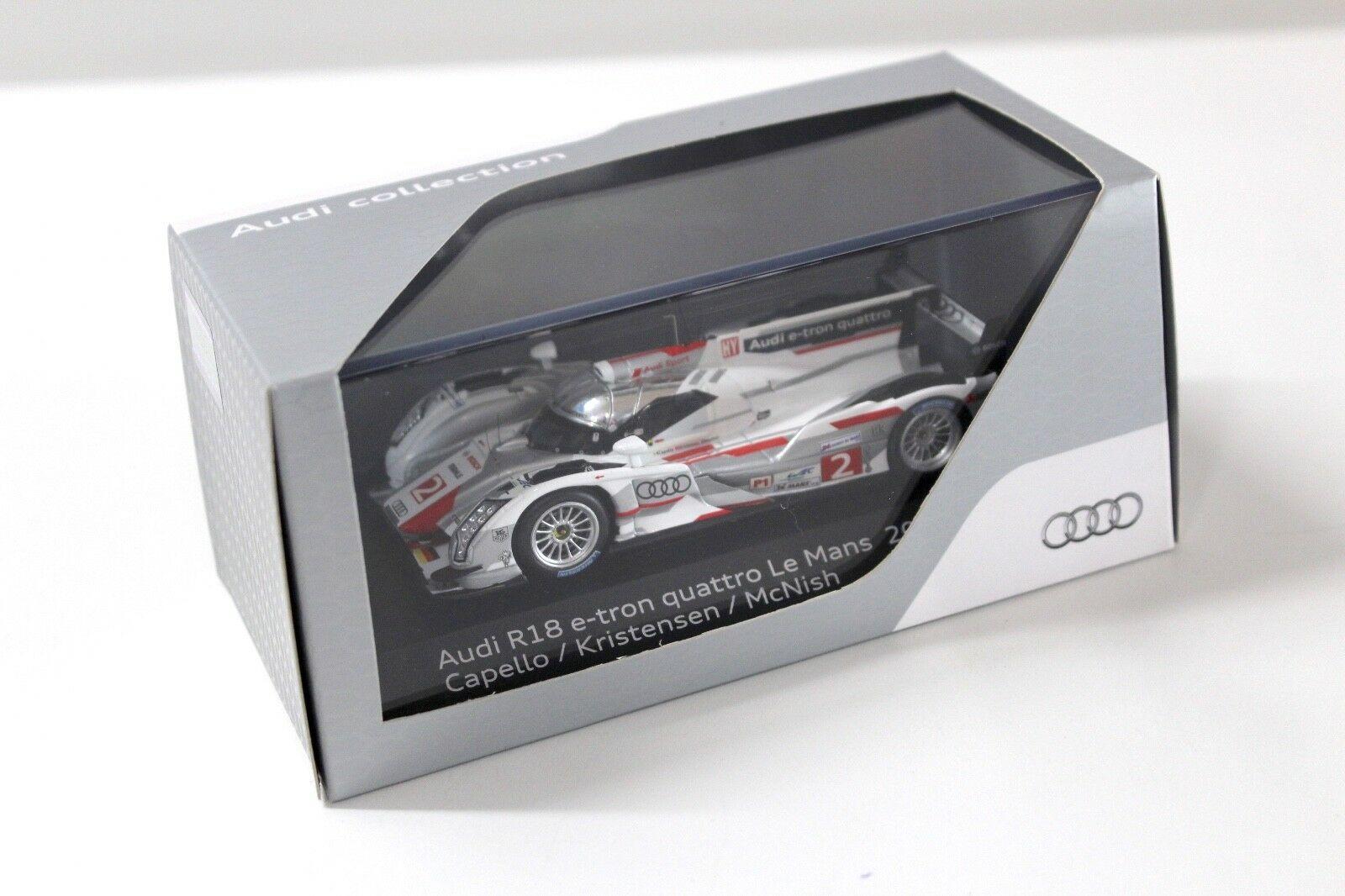 1:43 Spark Audi R18 e-tron quattro LM 2012 #2 DEALER VERSION