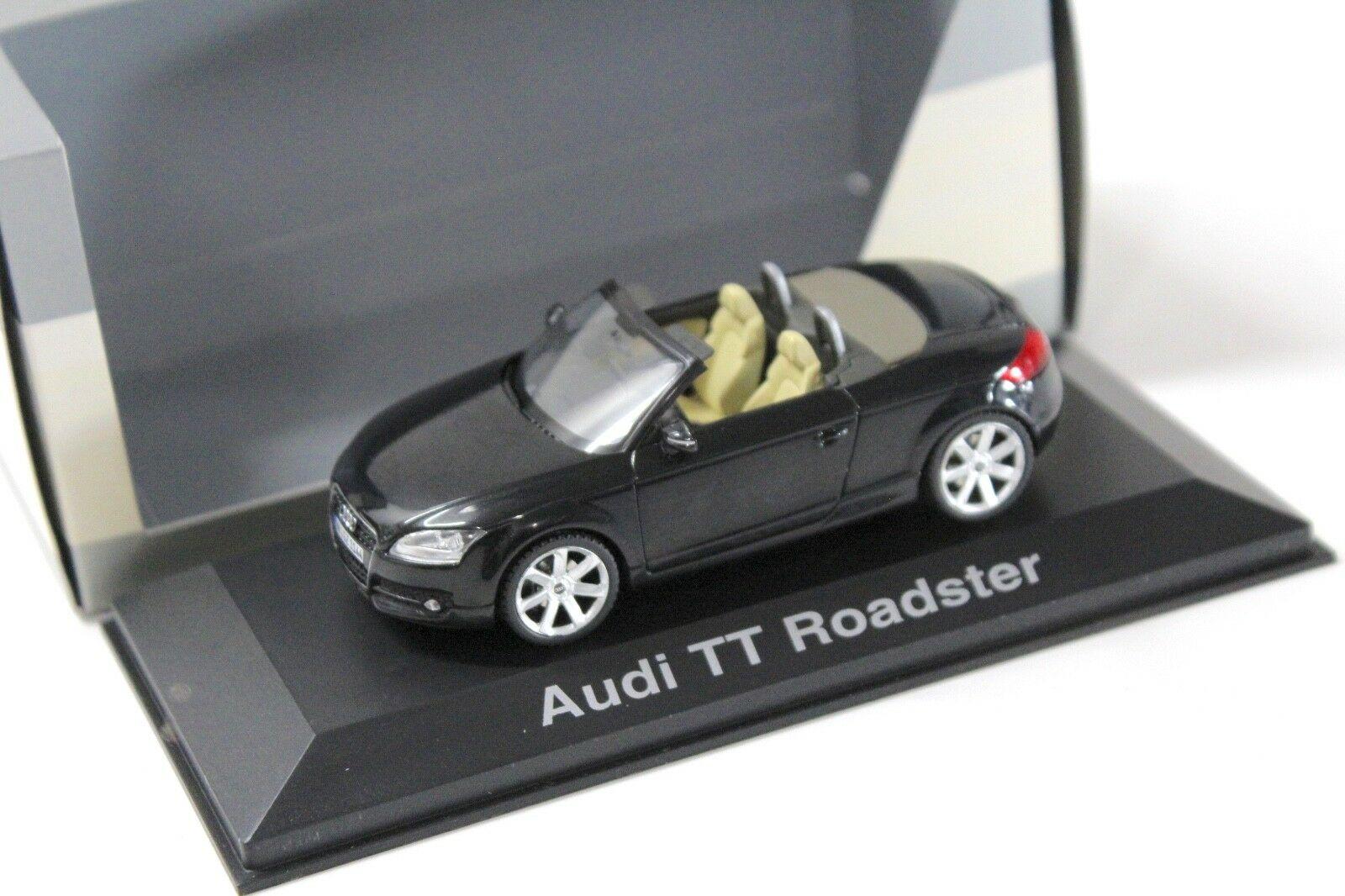 1:43 Schuco Audi TT Roadster Phantom black DEALER VERSION