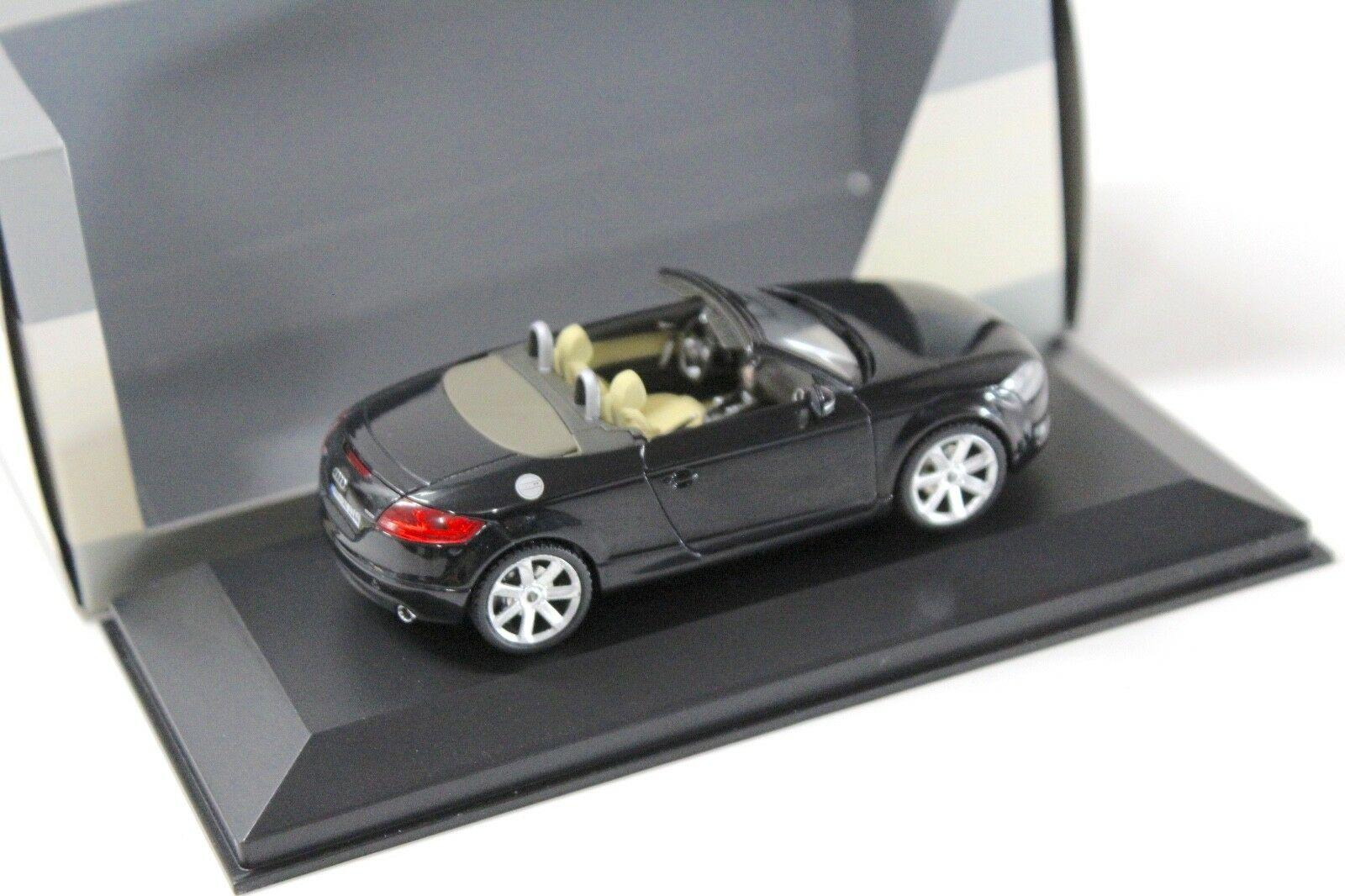 1:43 Schuco Audi TT Roadster Phantom black DEALER VERSION