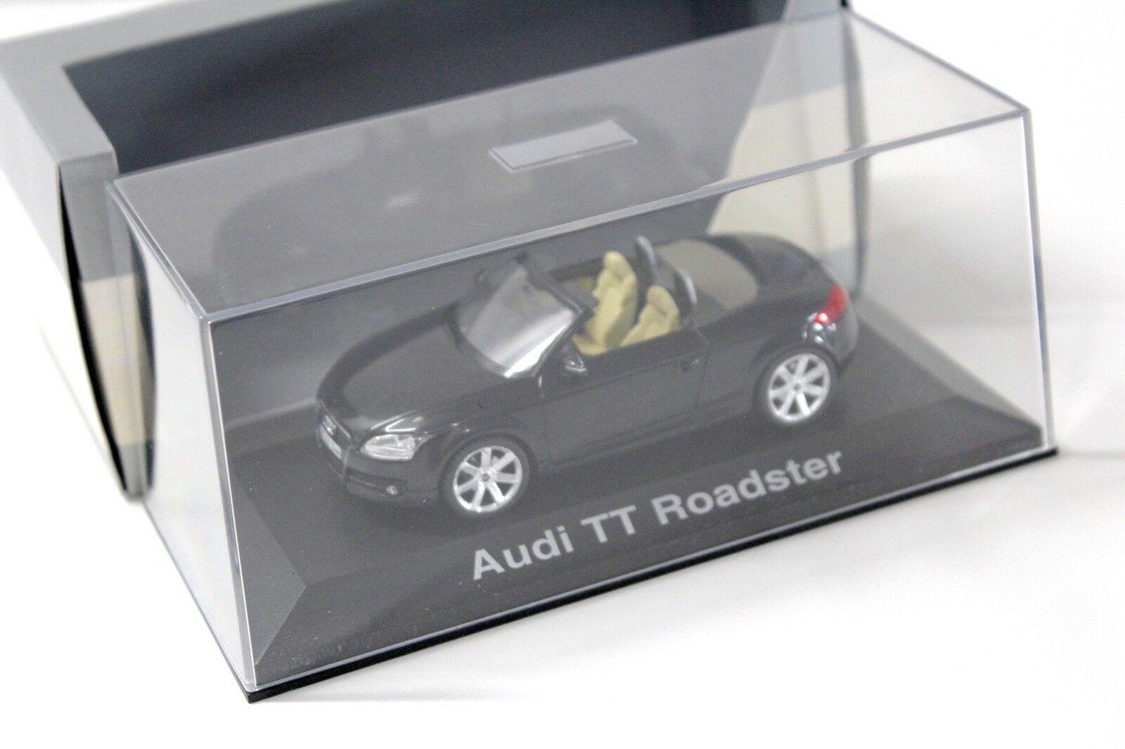 1:43 Schuco Audi TT Roadster Phantom black DEALER VERSION