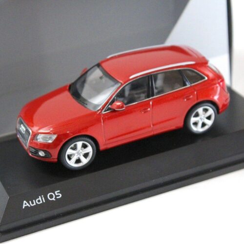 1:43 Schuco Audi Q5 Vulkan red SUV DEALER VERSION