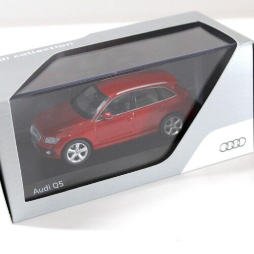 1:43 Schuco Audi Q5 Vulkan red SUV DEALER VERSION