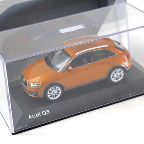 1:43 Schuco Audi Q3 Samoa orange 2011 DEALER VERSION