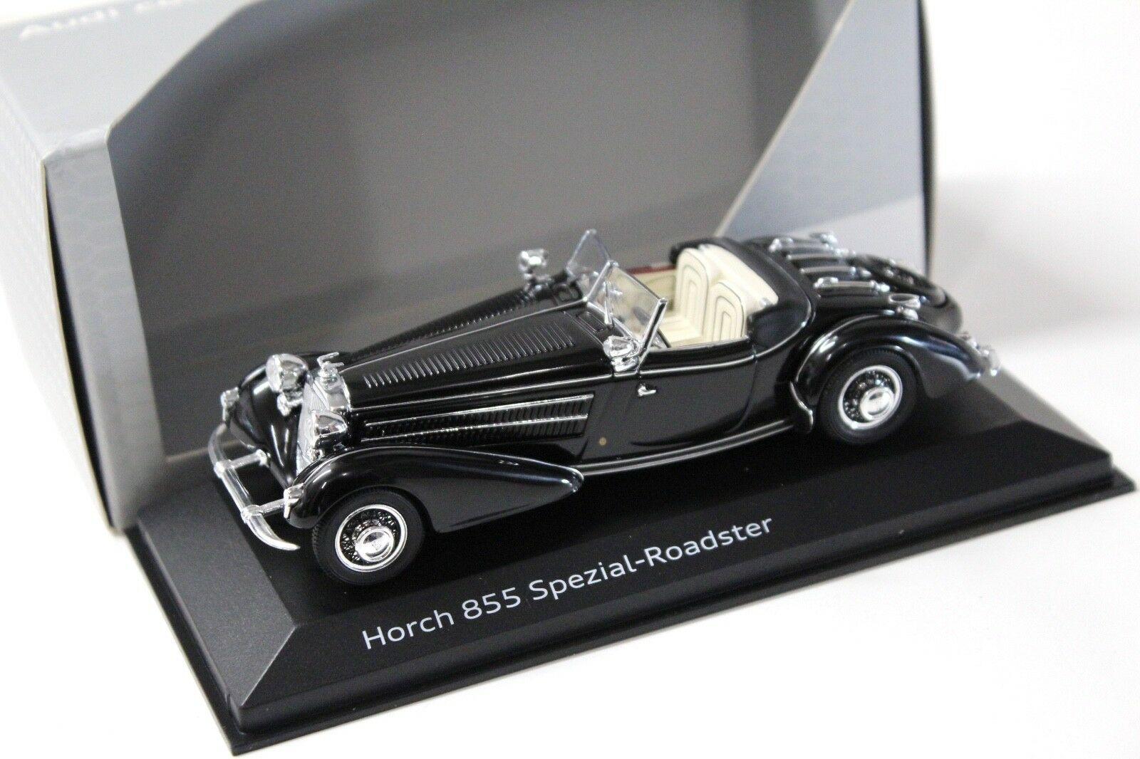 ID 35007 orig 1.jpg 1:43 Minichamps Horch 855 Spezial-Roadster black DEALER VERSION