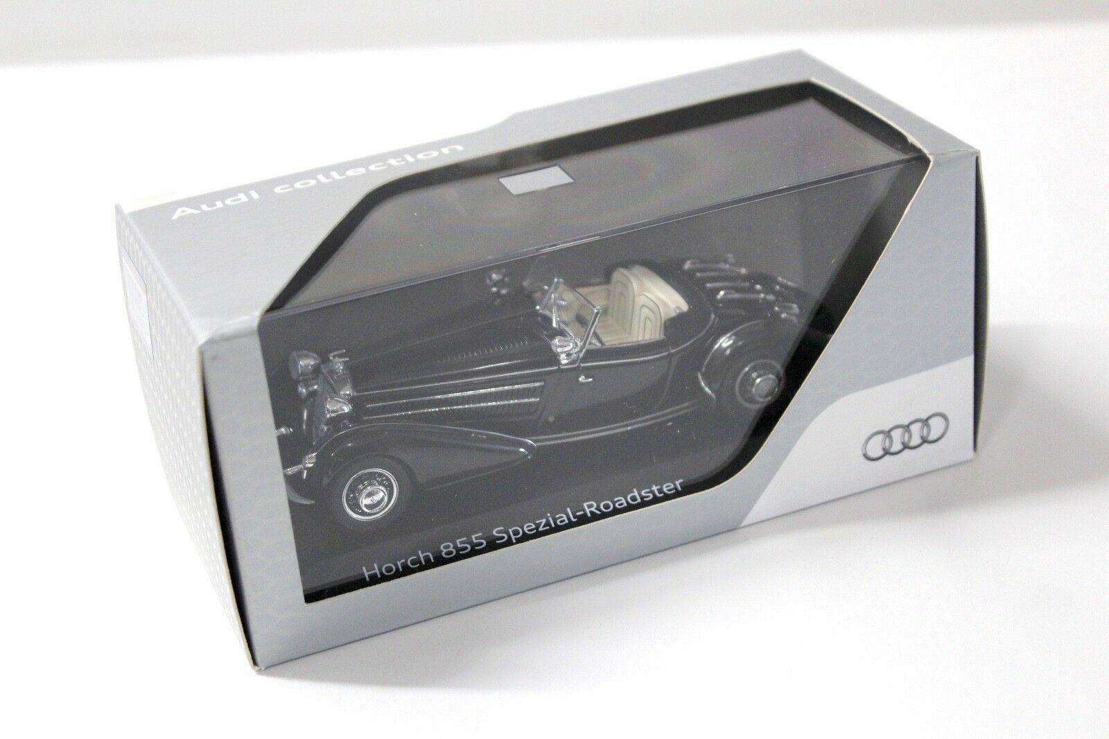 1:43 Minichamps Horch 855 Spezial-Roadster black DEALER VERSION