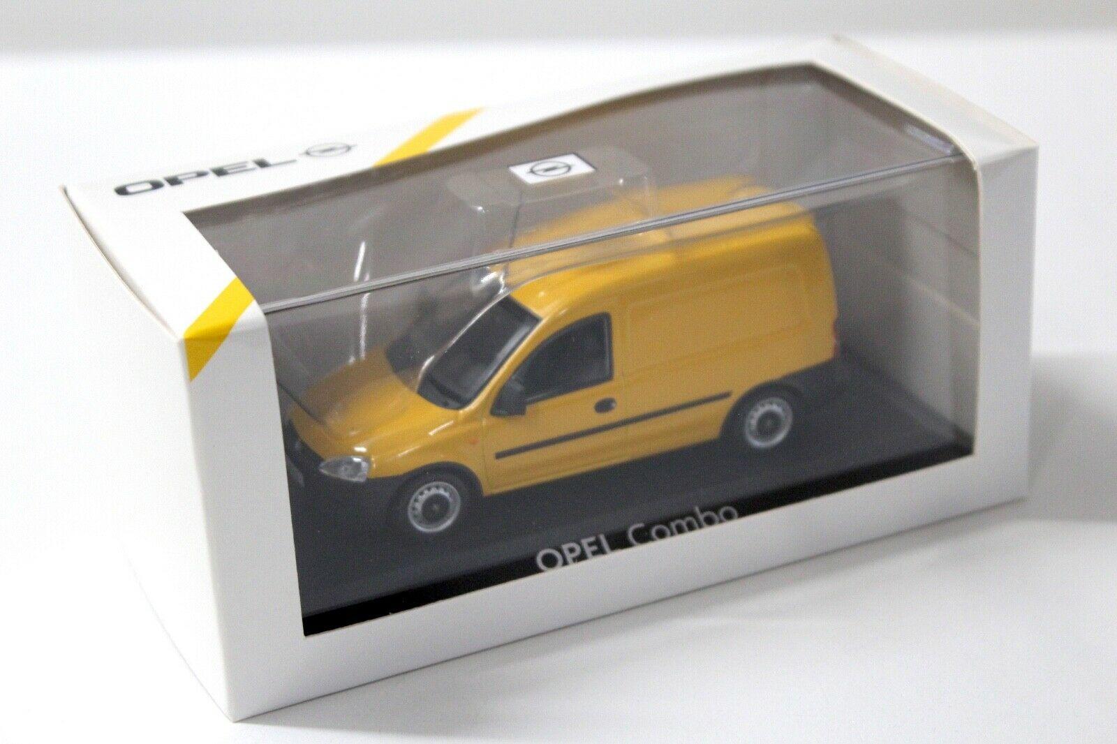 1:43 Minichamps Opel Combo yellow DEALER VERSION