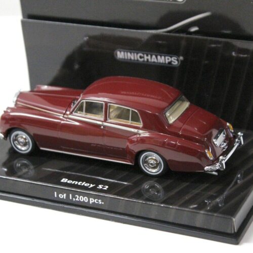 1:43 Minichamps Bentley S2 Standard Saloon 1960 red