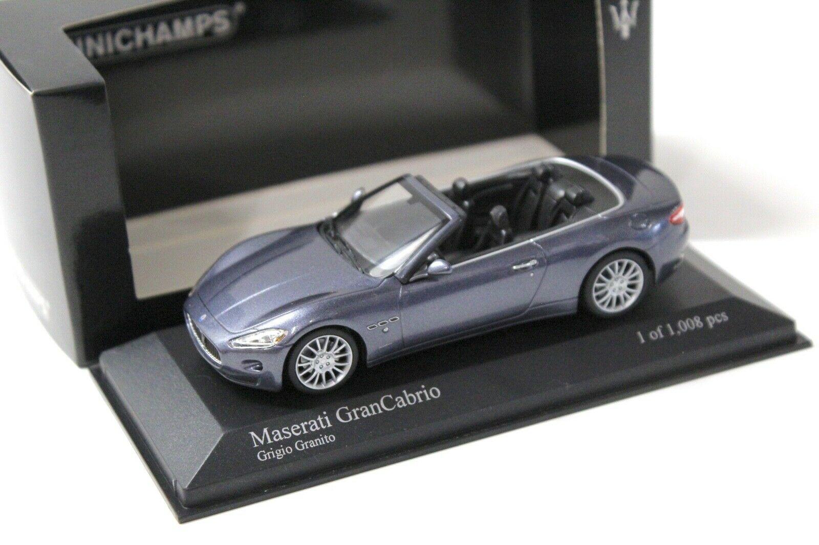 1:43 Minichamps Maserati Gran Cabrio Grigio Granito grey