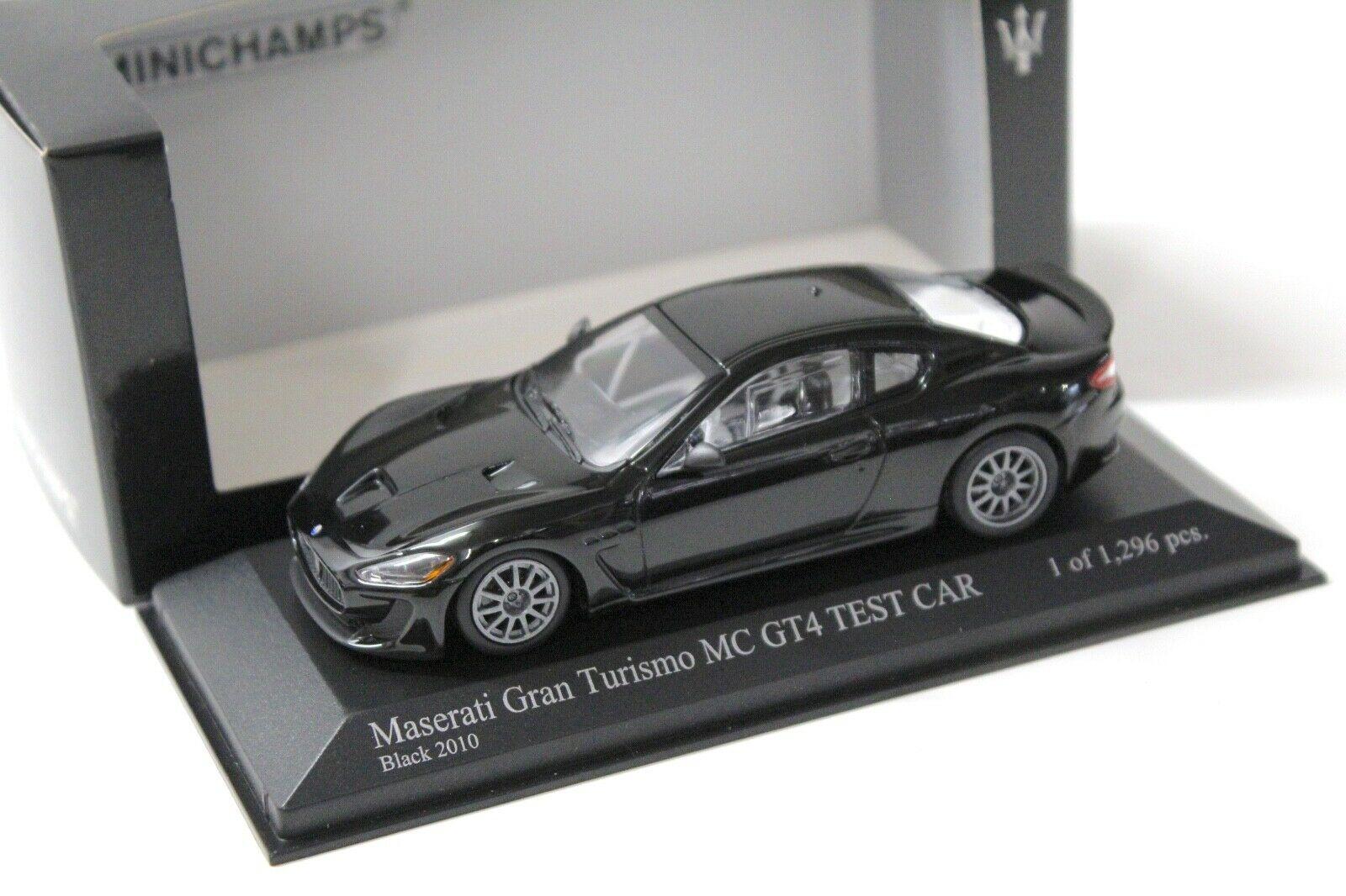 1:43 Minichamps Maserati Gran Turismo MC GT4 Test Car black