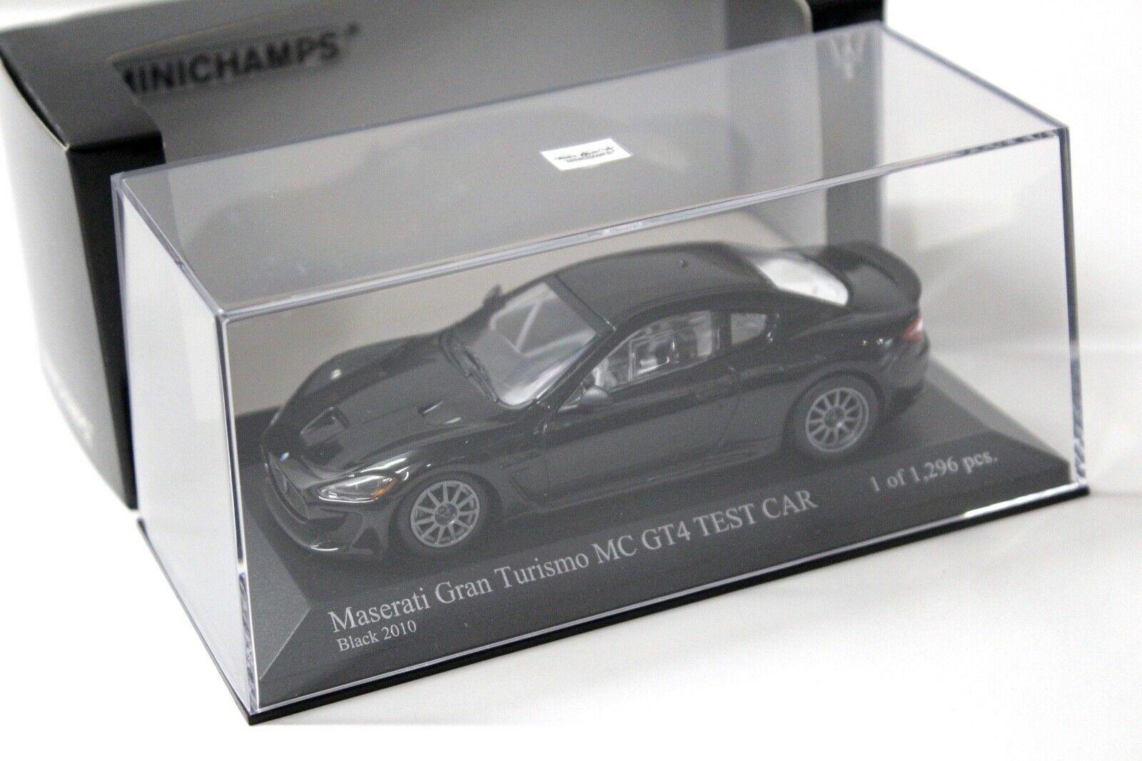 1:43 Minichamps Maserati Gran Turismo MC GT4 Test Car black