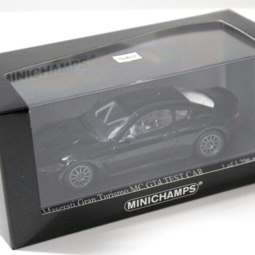 1:43 Minichamps Maserati Gran Turismo MC GT4 Test Car black
