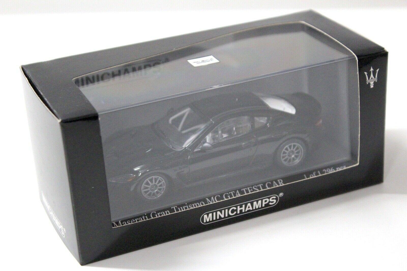 1:43 Minichamps Maserati Gran Turismo MC GT4 Test Car black