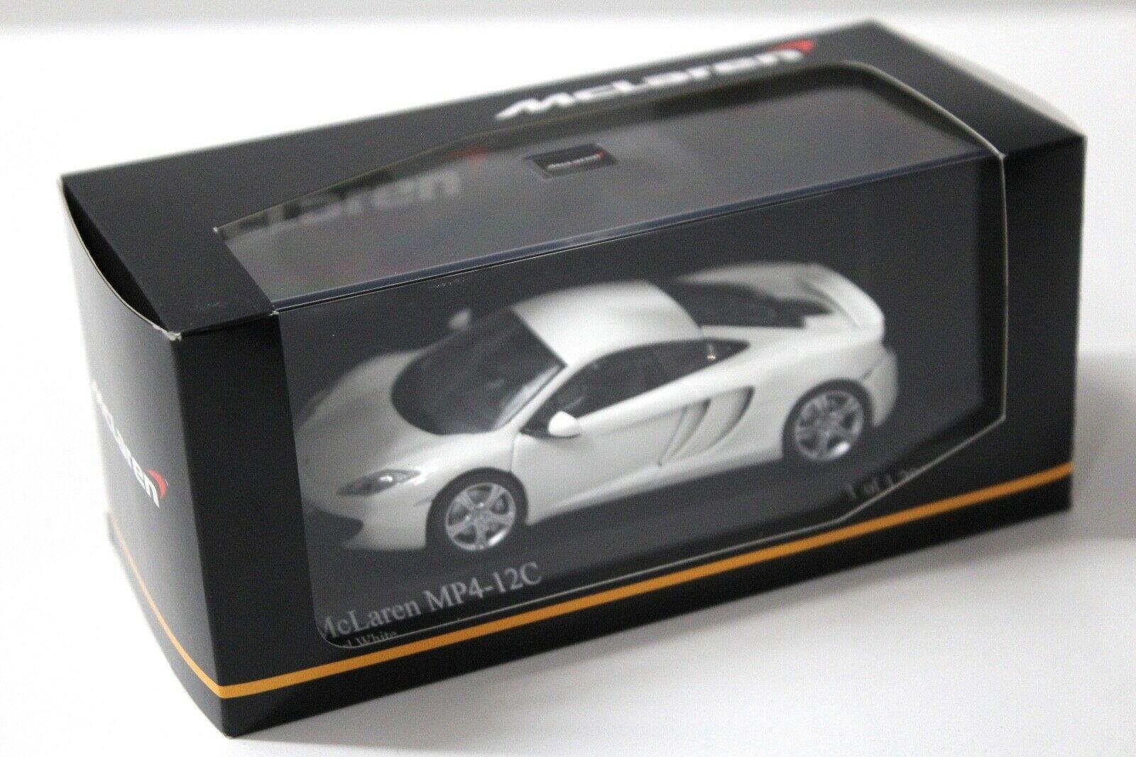 1:43 Minichamps McLaren MP4-12C pearl white 2011