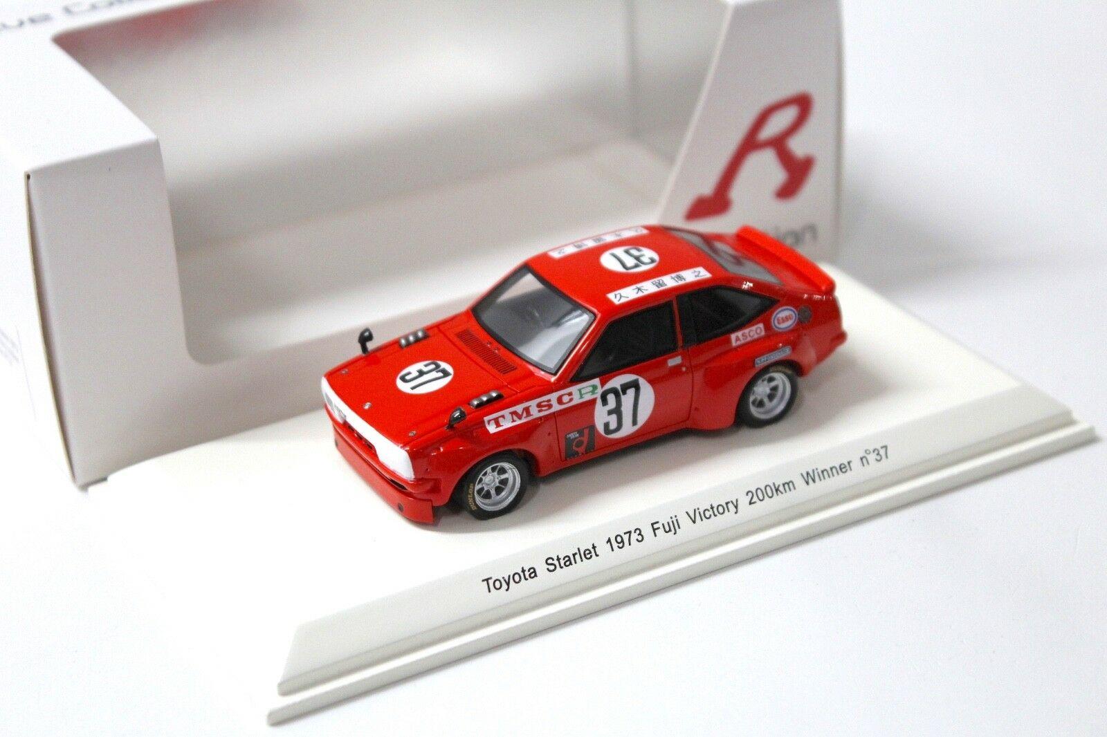 ID 35075 orig 1.jpg 1:43 Spark Toyota Starlet 1973 Fuji Victory 200km #37 red