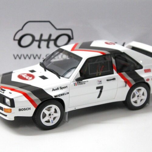 1:18 OTTO mobile OT591 Audi Sport Quattro Hill Climb Pikes Peak #7 white