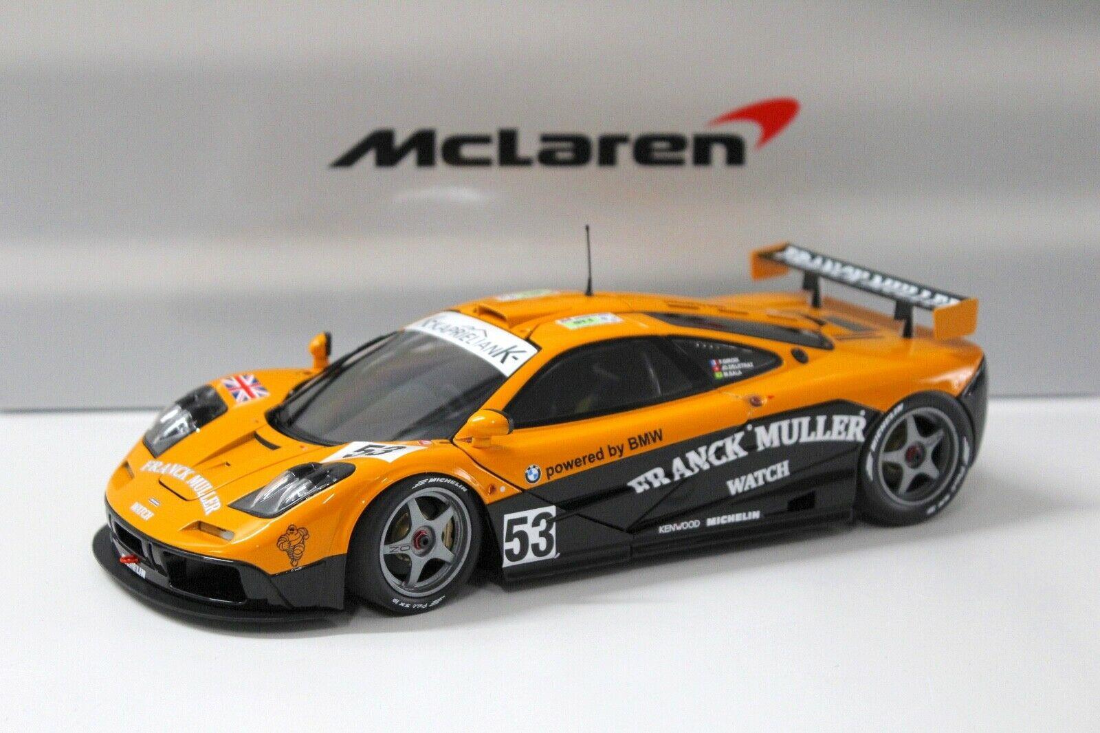1:18 Minichamps McLaren F1 GTR #53 24h LeMans 1996 Del orange