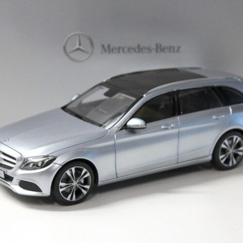 1:18 Norev Mercedes C-Klasse T-Modell silver DEALER VERSION
