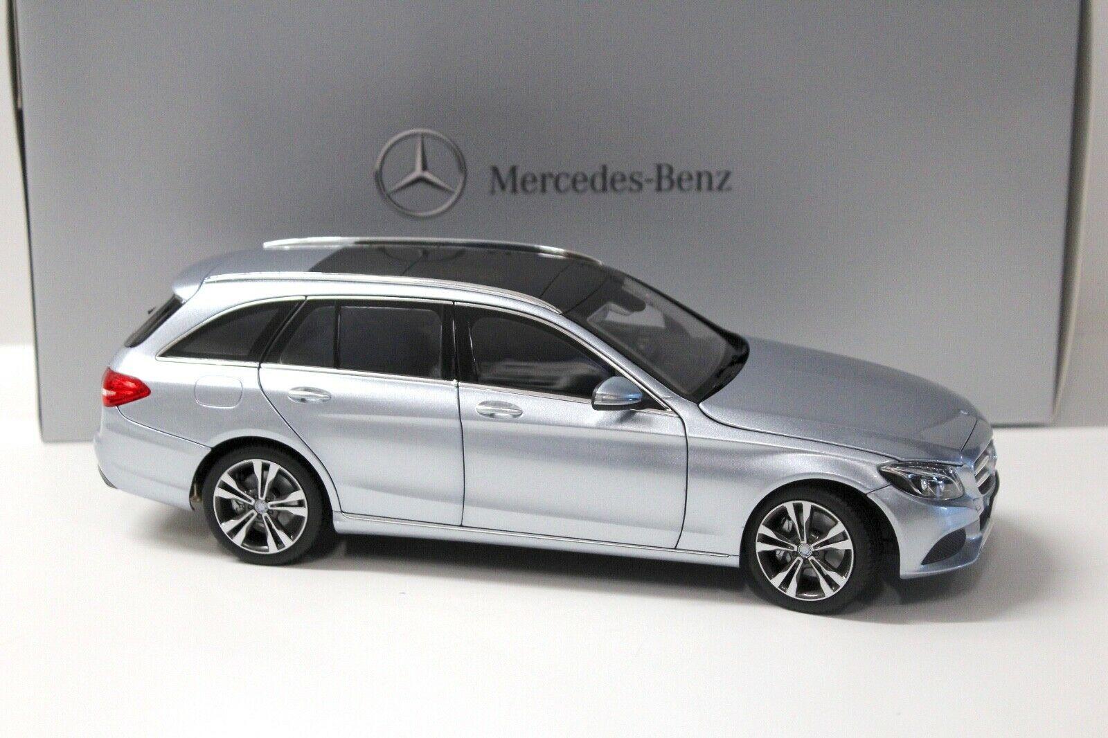 1:18 Norev Mercedes C-Klasse T-Modell silver DEALER VERSION