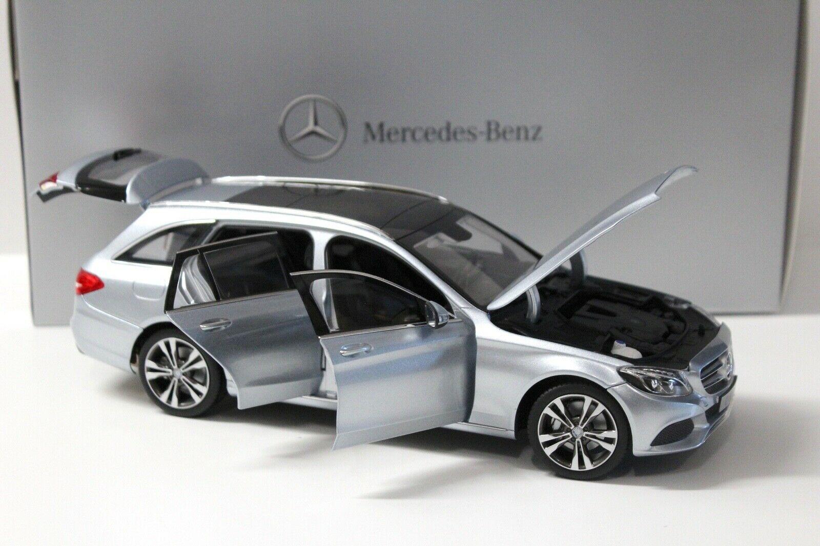 1:18 Norev Mercedes C-Klasse T-Modell silver DEALER VERSION