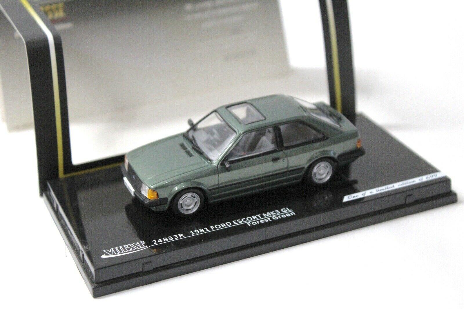 1:43 Vitesse Ford Escort MK3 GL Forest green 1981