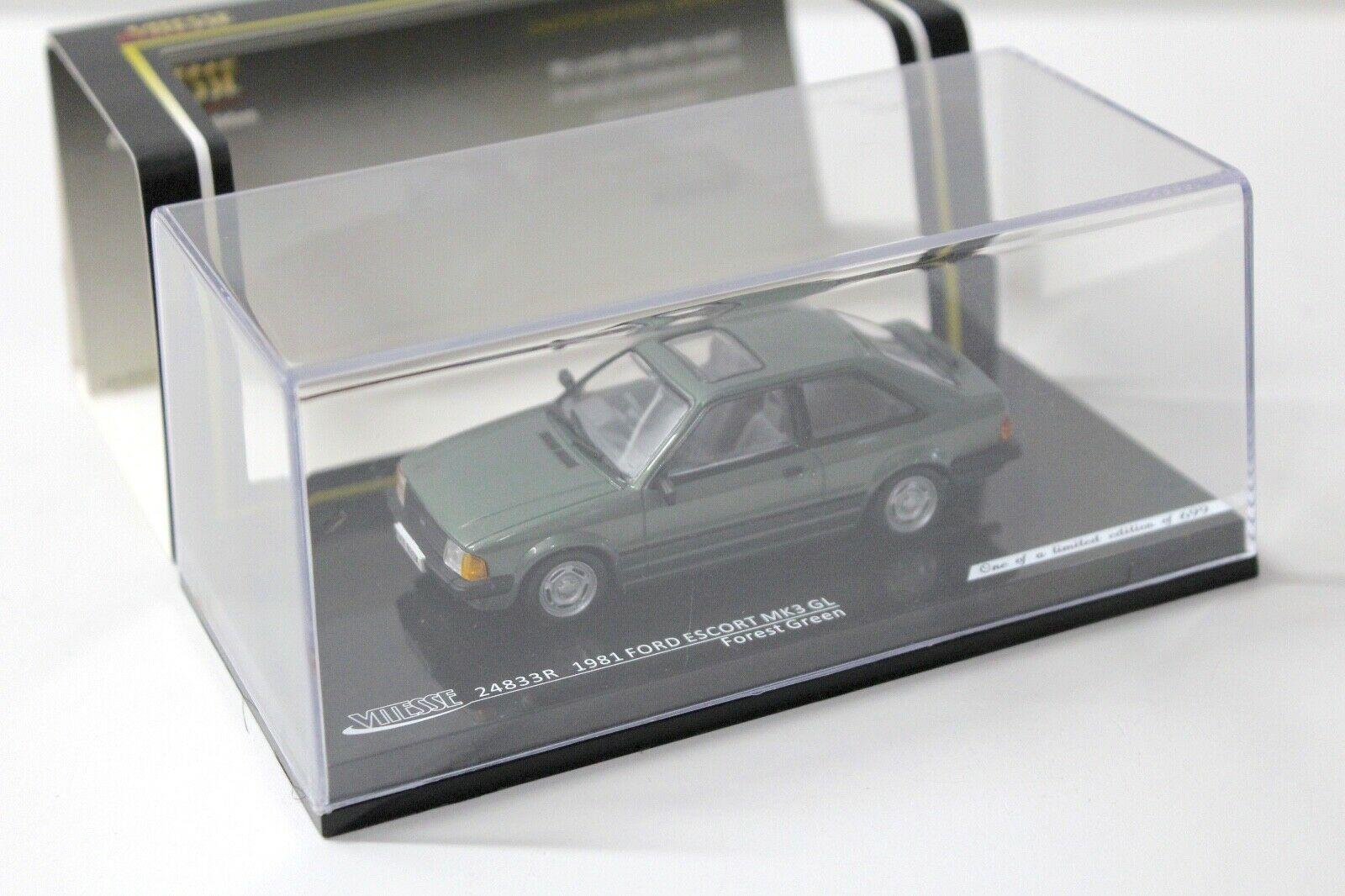 1:43 Vitesse Ford Escort MK3 GL Forest green 1981