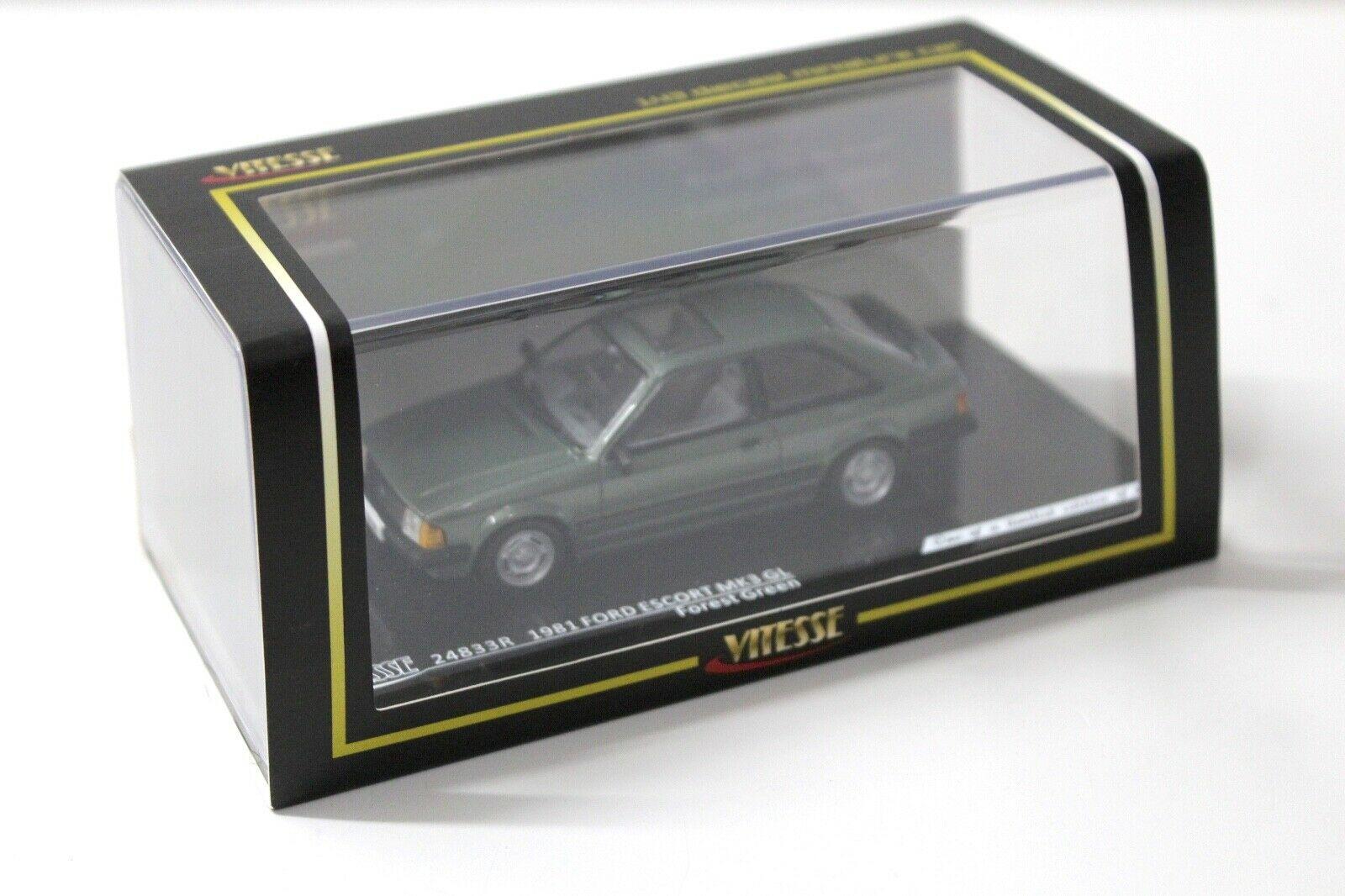 1:43 Vitesse Ford Escort MK3 GL Forest green 1981