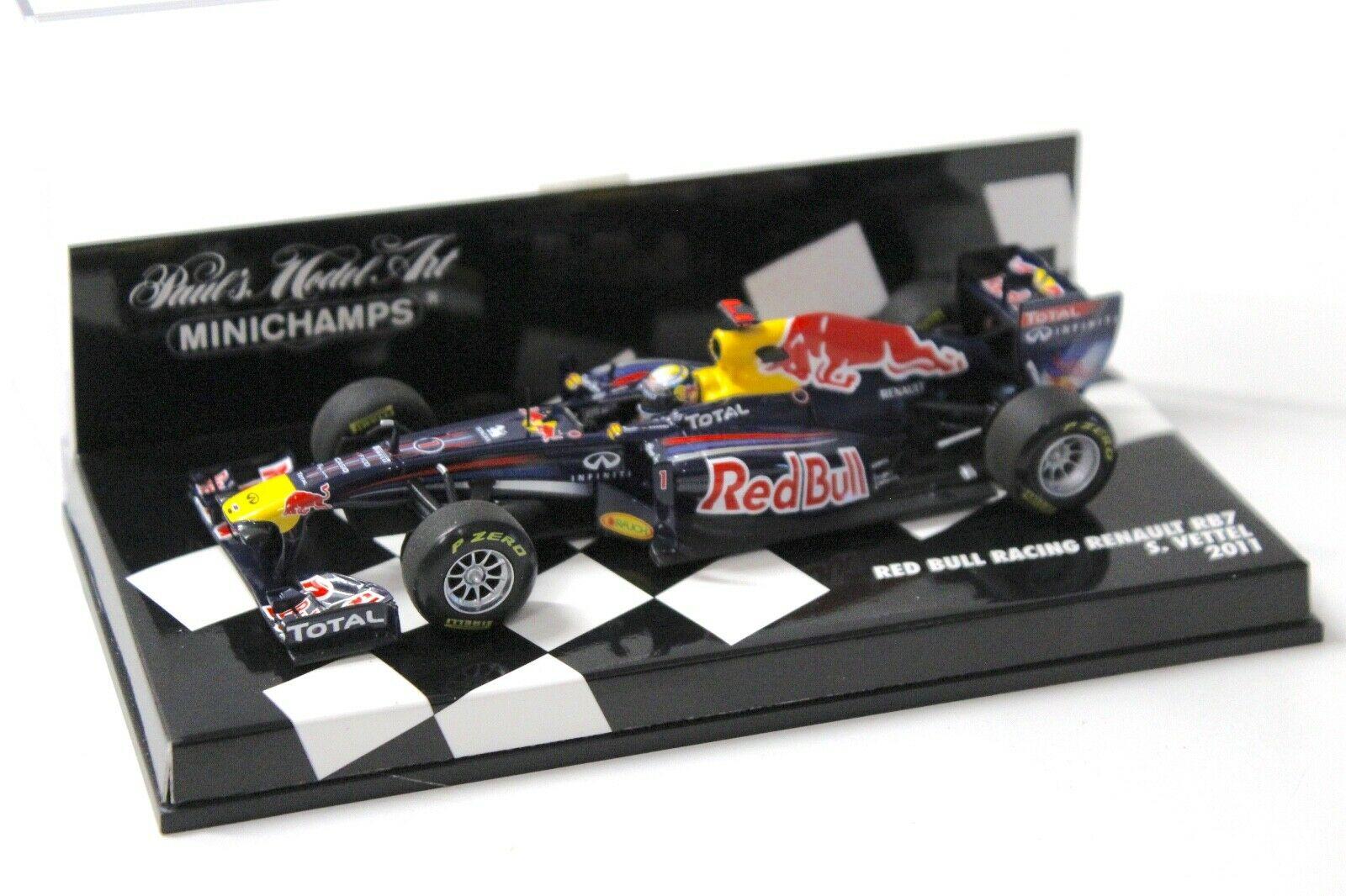 1:43 Minichamps Red Bull Racing Renault RB7 Vettel 2011