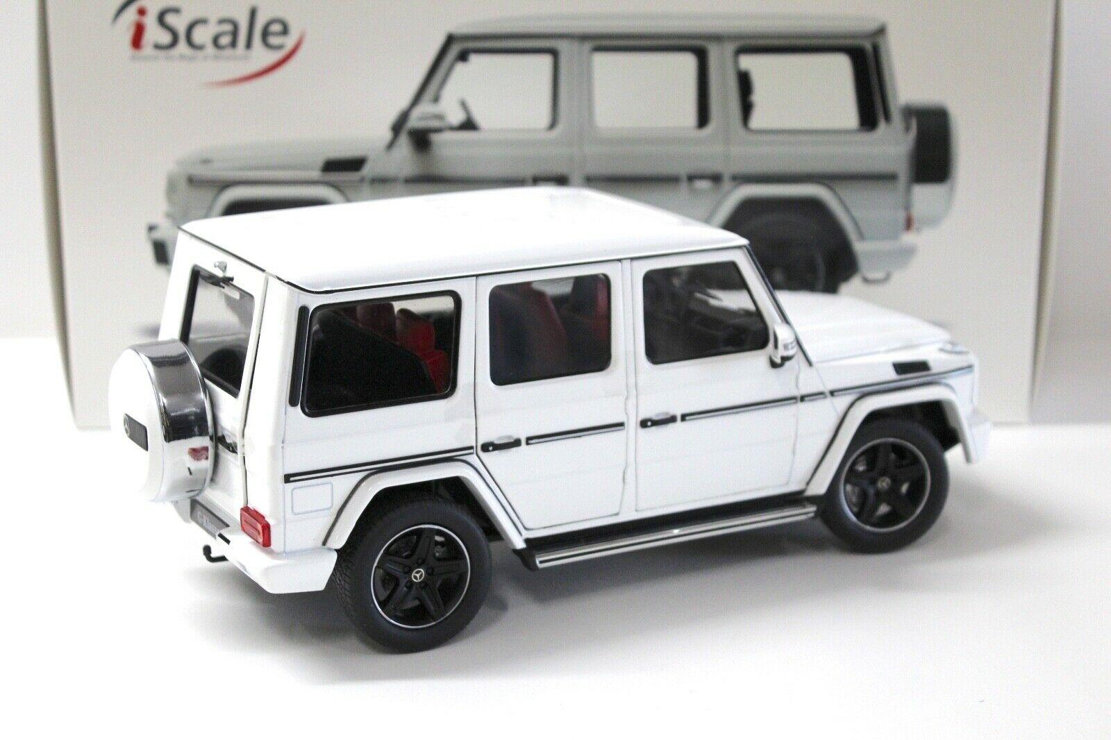 1:18 iScale Mercedes G-Klasse (W463) white 2015