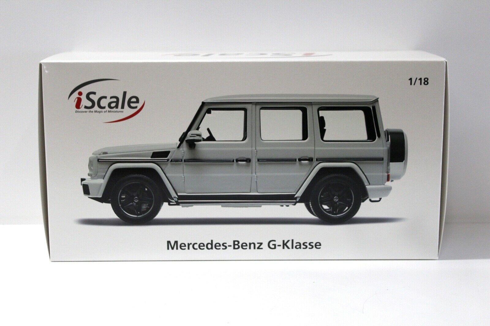 1:18 iScale Mercedes G-Klasse (W463) white 2015