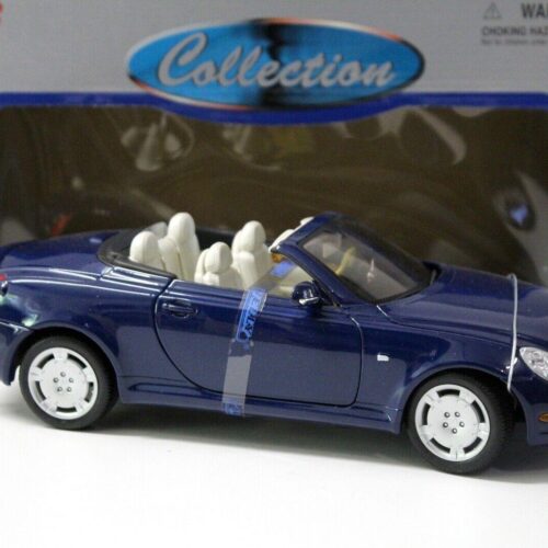 1:18 Welly Lexus SC430 Convertible dark blue