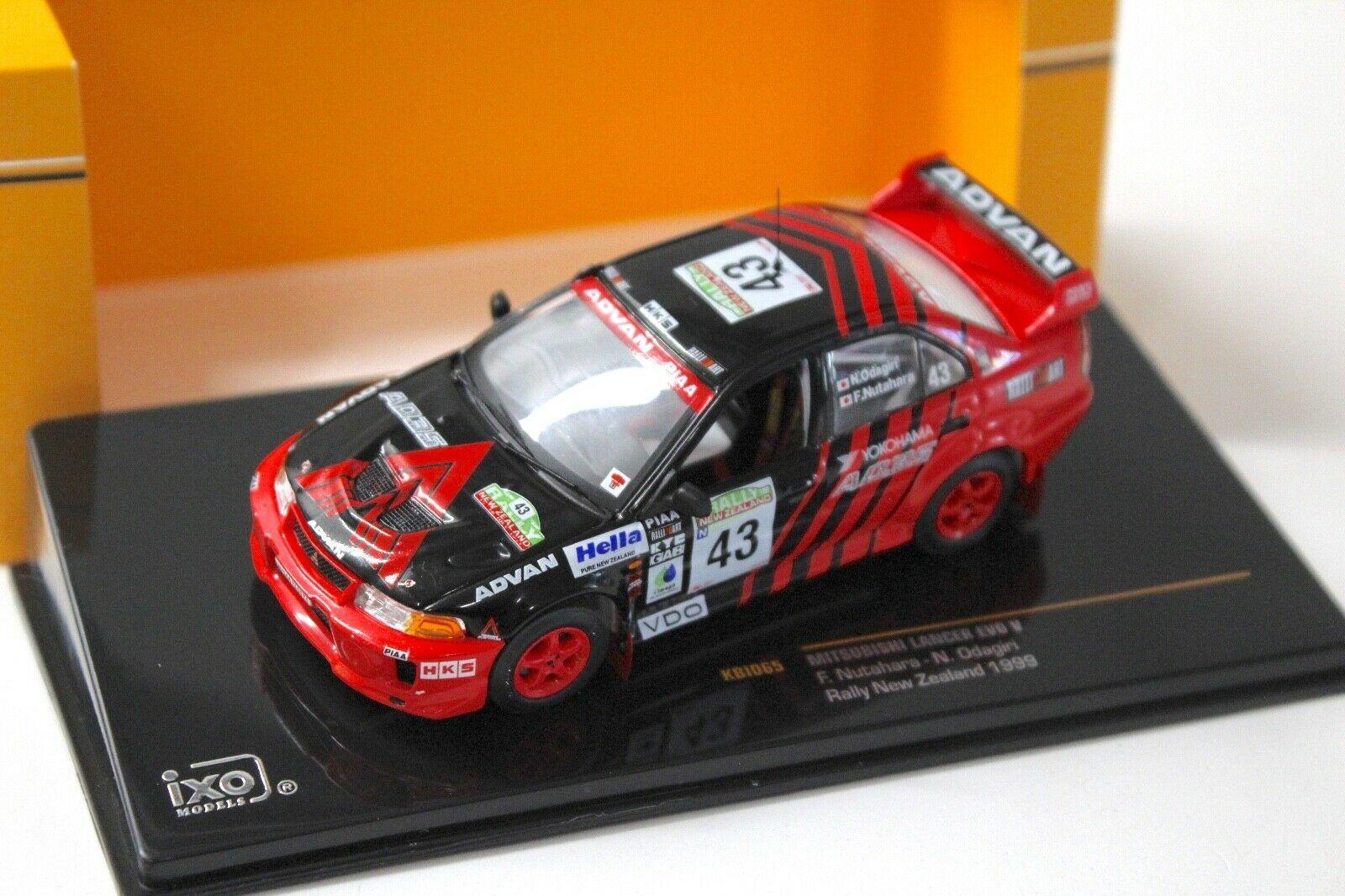 ID 35509 orig.jpg 1:43 IXO Mitsubishi Lancer Evo 5 Rally New Zealand #43 Nutahara 1999