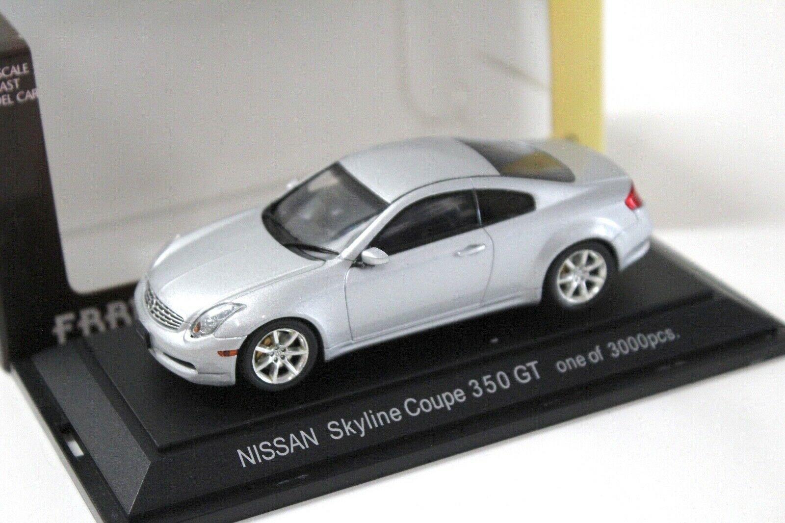 1:43 Ebbro Nissan Skyline Coupe 350 GT silver