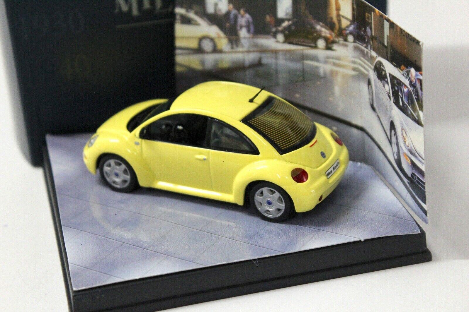 1:43 Vitesse Millenium VW Beetle 1999 yellow Diorama