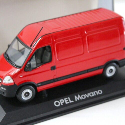 1:43 Norev Opel Movano red DEALER VERSION