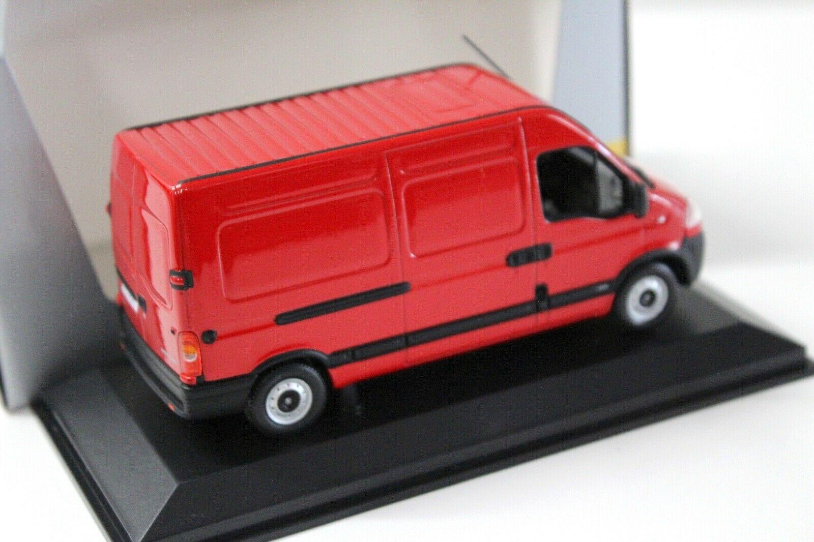 1:43 Norev Opel Movano red DEALER VERSION