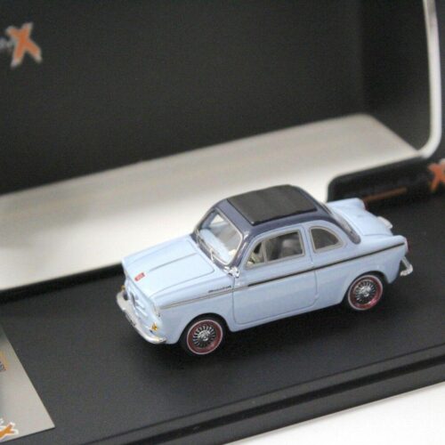 1:43 PremiumX NSU-Fiat Weinsberg 500 lightblue 1960