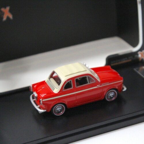 1:43 PremiumX NSU-Fiat Weinsberg 500 red 1960 - Image 2