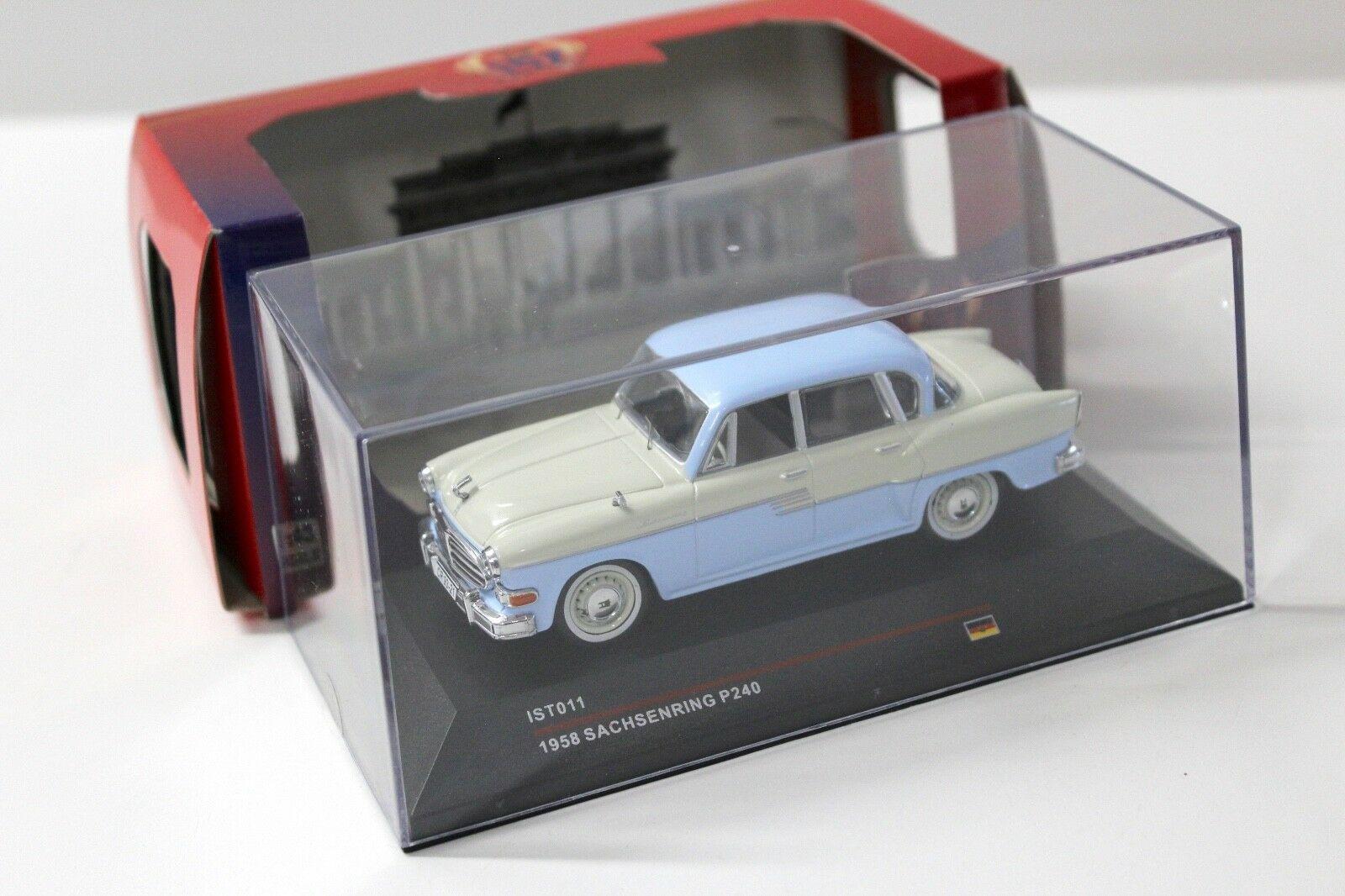 1:43 IST models Sachsenring P240 1958 lightblue/white