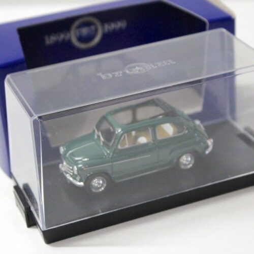 1:43 Brumm Fiat 600D open top dark green 1960
