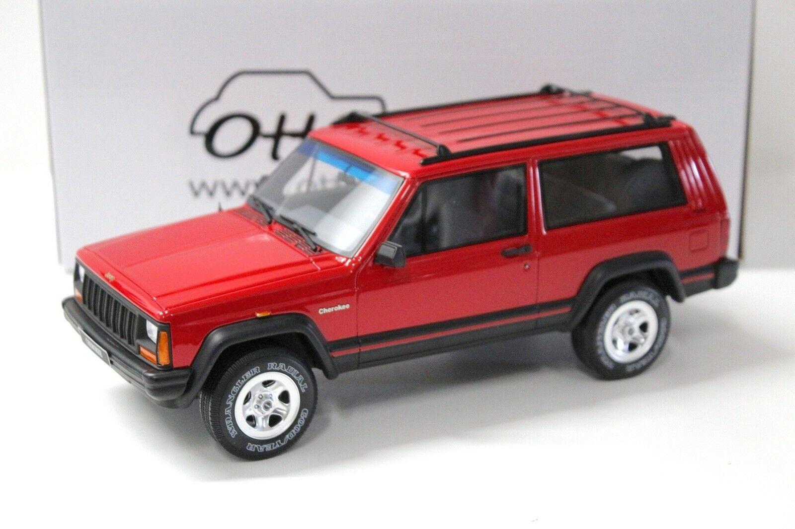 1:18 OTTO mobile OT738 Jeep Cherokee 2.5 EFI 4x4 red
